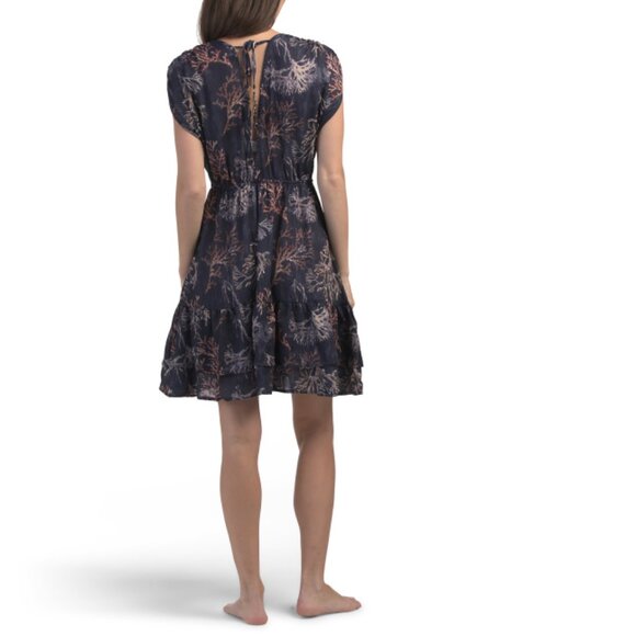 COSITA LINDA multi Made In Colombia V-front Swim Cover-up Dress - Picture 2 of 2